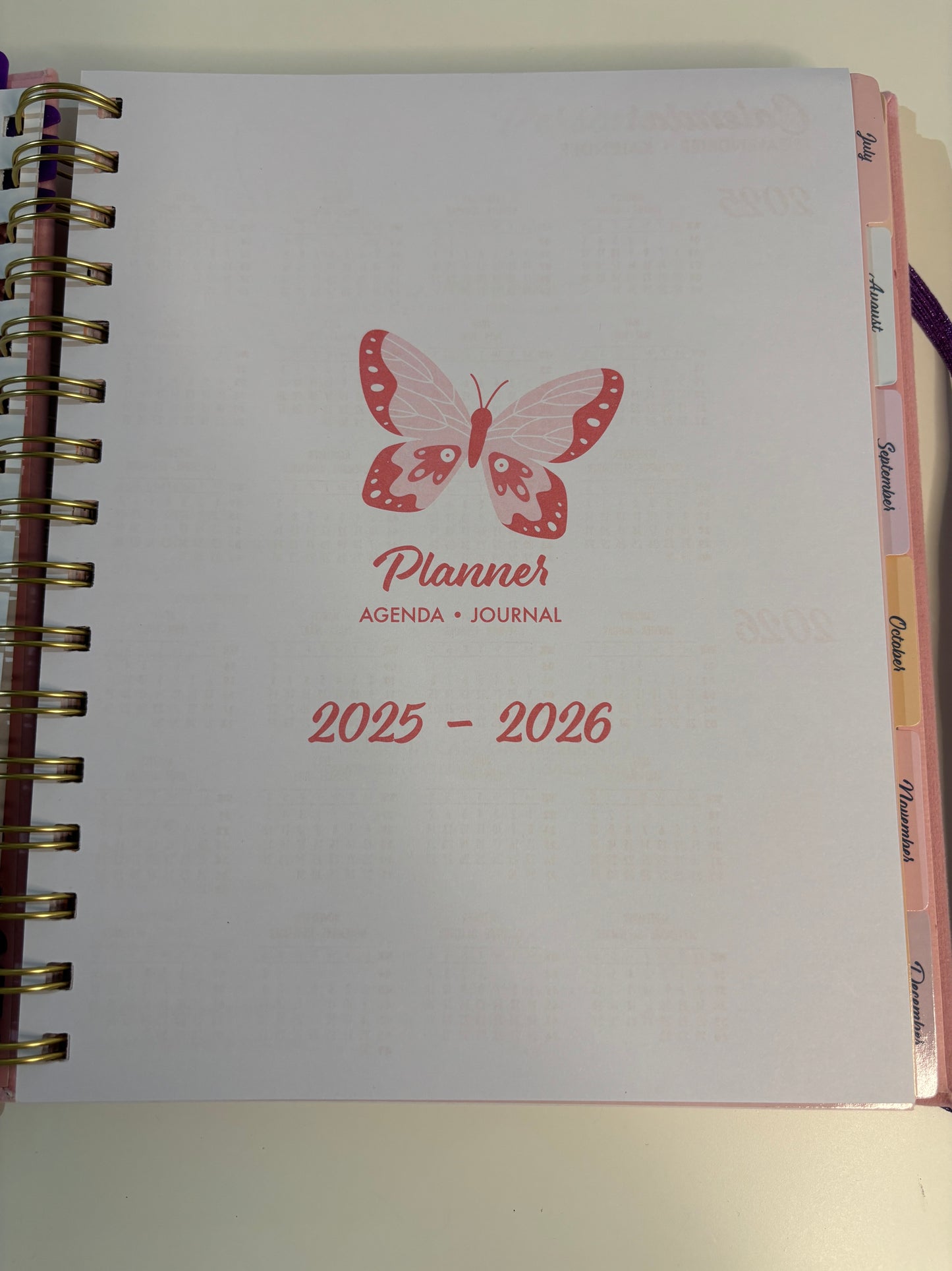 Butterfly Selfcare Journal (2025-2026)