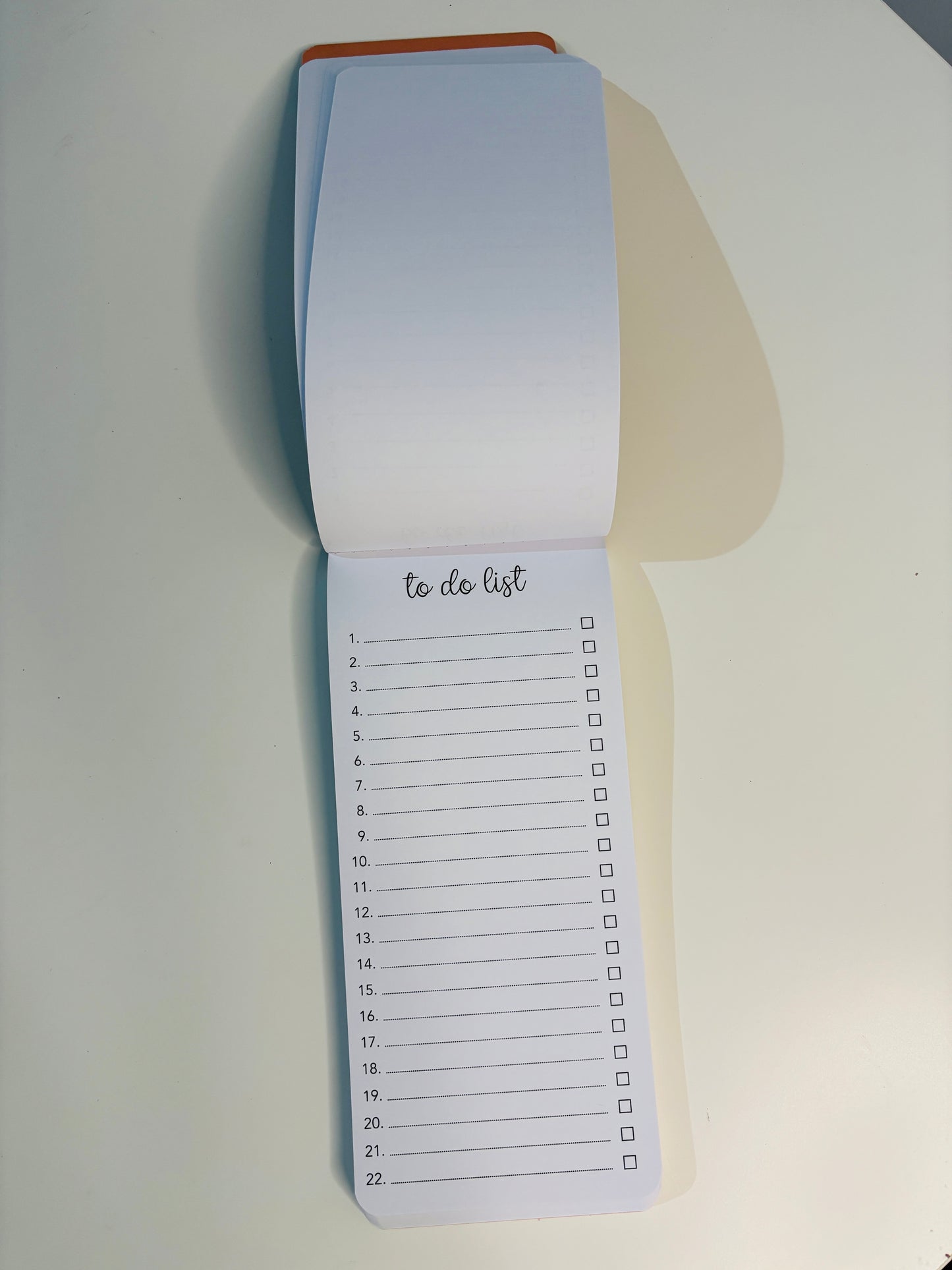 To-Do Notepad 21x7.5cm