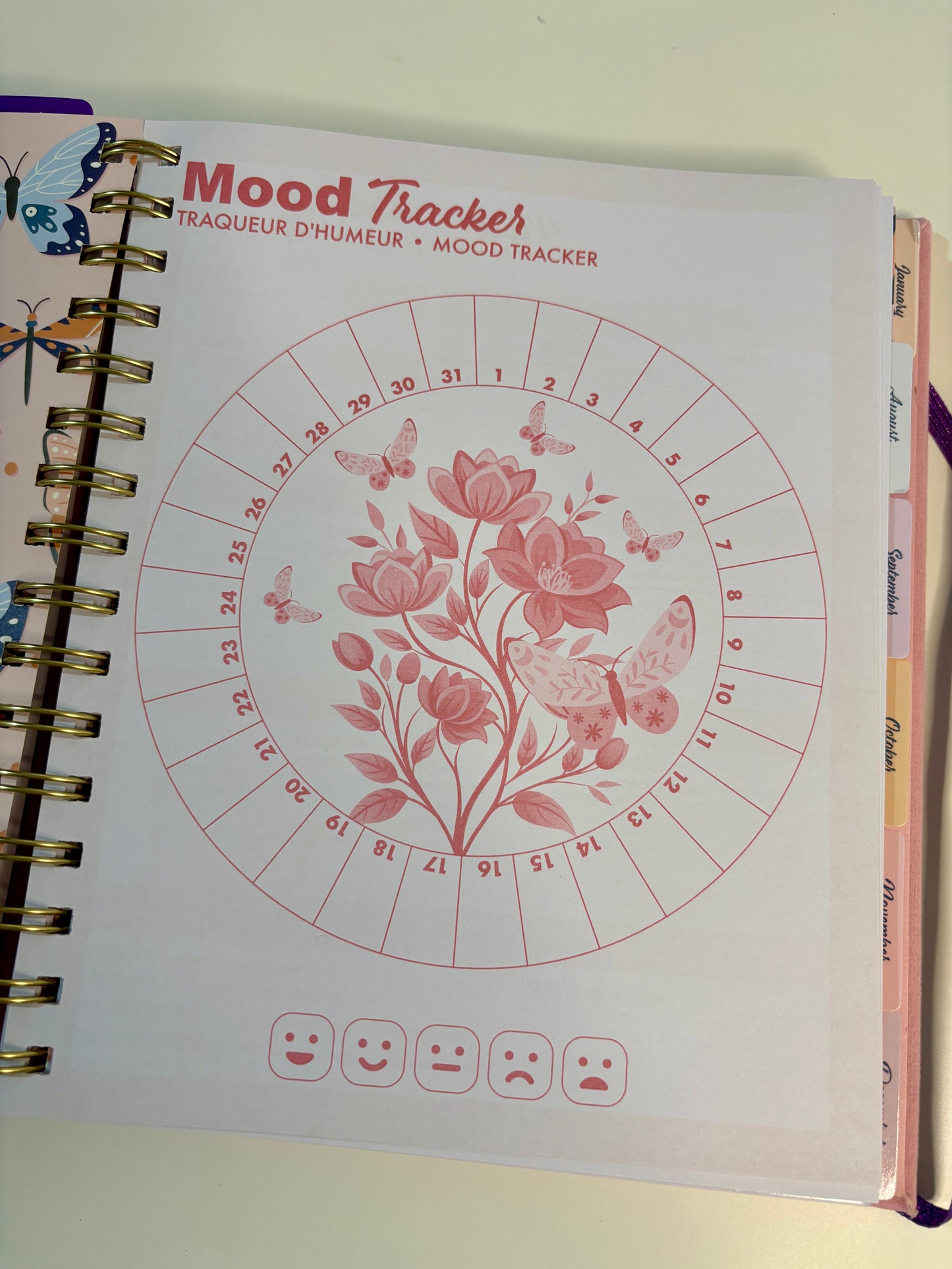 Butterfly Selfcare Journal (2025-2026)