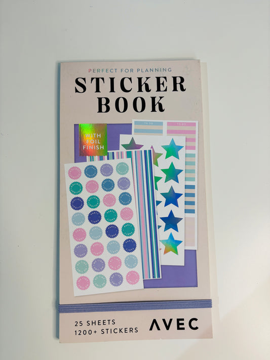 Relief Sticker Book 3